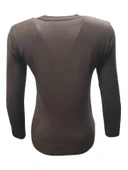 Me-Na 3000 Kadın Merserize İnce V Yaka Kazak thumbnail 8