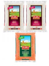 DURU MERCİMEKLİ BALDO PİRİNÇ SETİ - 1
