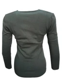 Seyhan 333 Kadın Merserize Önden Düğmeli Triko Hırka thumbnail 12