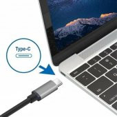 Polham 1.8 Metre Type-C to HDMİ 4K 60Hz Ses ve Görüntü Kablosu, Telefon, Tablet, PC HDMİ Kablosu - 3