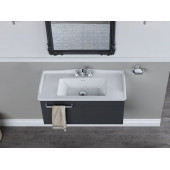Cerastyle Turkuaz Kapadokya Etajerli Lavabo 80x48 Cm - 3