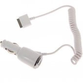 İPHONE 4 & IPAD ARAÇ ŞARJ ALETİ (Kutusuz) - 1