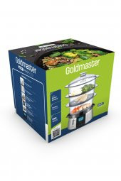 Goldmaster Biofit Led Ekranlı 120 Dakika Zaman Ayarlı 10 lt Dijital Buharlı Pişirici Gm7268d - 7