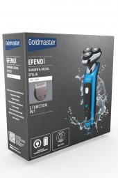 Goldmaster Efendi Esnek Oynar Başlıklı Led Ekranlı IPX6 Islak Kuru Su Geçirmez Tıraş Makinesi - 8
