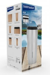 Goldmaster Flex Gold 4 Saat Sıcak Tutma 6 Saat Soğuk Tutma Özellikli Sızdırmaz Kapaklı Paslanmaz Çelik Termos thumbnail 6