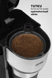Goldmaster Tutku Seyahat Termos Bardaklı  BPA İçermeyen  Kişisel Filtre Kahve Makinesi GM7351 - 2