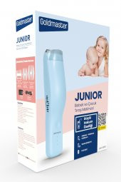 Goldmaster Junior Vakumlu Sessiz Emniyet Kilitli Yıkanabilir Bebek Çocuk Saç Kesme ve Tıraş Makinesi - 7
