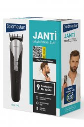 Goldmaster Janti Paslanmaz Çelik 9in1 Standlı Erkek Bakım Seti GM7141 - 8