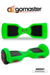 GoMaster GoMaster Greeny 6.5 Inch Işıklı Akıllı Dengeli Elektrikli Kaykay Hoverboard Taşıma Çantalı Yeşil - 1