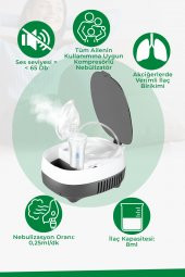 Medisana Kompresörlü Nebulizatör Kapaklı Buhar Makinesi 54521 - 2