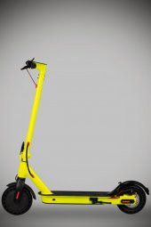 Mobil Urban Taxi Led Ekranlı Katlanabilir Elektrikli Scooter Sarı - 2