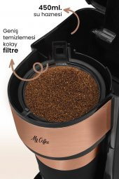 My Coffee Relax Gold Seyahat Termos Bardaklı Bpa Içermeyen Kişisel Filtre Kahve Makinesi - 2