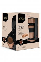 My Coffee Relax Gold Seyahat Termos Bardaklı Bpa Içermeyen Kişisel Filtre Kahve Makinesi - 7