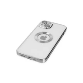 iPhone 14 Kılıf Hole Lazer Silikon Kapak - 6