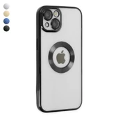 iPhone 14 Plus Kılıf Hole Lazer Silikon Kapak - 1