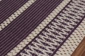 Dantel Mor Runner Püsküllü Organik Pamuk 35x155 Cm Regina Runner Masa Sunum Örtüsü Ham Pamuk Runner - 5