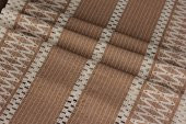 Runner Pamuk Dantel Püsküllü Bej Runner ,Sunum Örtüsü Dantel Bej 35x155 Cm Regina Runner Masa Örtüsü - 4
