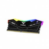 Team T-Force DELTA RGB Black 32GB(2x16GB) 7600Mhz DDR5 Gaming Ram CL36 (FF3D532G7600HC36DDC01) - 2