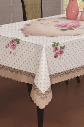 3D Dijital baskılı masa örtüsü Garden - 8