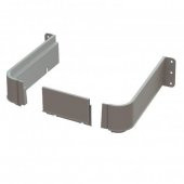 Mesan Yeni Nesil Gider Kapama Plastik  Gri 20cm (0203) thumbnail 2