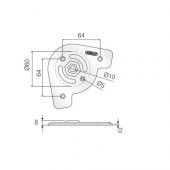 Mesan Kelebek Ahşap Bağlantı Sacı (6020Cb) thumbnail 2