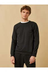 Basic Sweatshirt Pamuklu - 3
