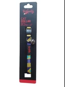 Tailpetz Cat Color Easy & Safety Lock Flag Ayarlanır Kedi Boyun Tasması thumbnail 1