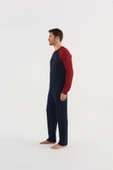 U.s Polo Assn 18633 Erkek Yuvarlak Yaka Uzun Kollu Pijama Takımı - 5
