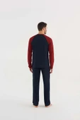 U.s Polo Assn 18633 Erkek Yuvarlak Yaka Uzun Kollu Pijama Takımı - 3