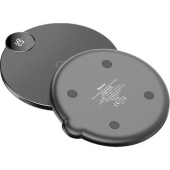 Baseus Digital Led Wireless Hızlı Şarj Cihazı Siyah - 3