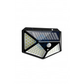 100 LED Solar Hareket Sensörlü Güneş Enerjili 3 Mod Duvar Bahçe Karavan Kamp Lambası D03 - 2