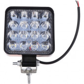 4 Adet 16 LED Kare Lamba Off Road Traktör Tekne (110 x 110 Mm) D05 - 4