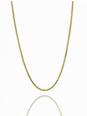 14 Ayar İtaly Kalite Tilki Kuyruğu Altın Zincir 45 cm 2,50 gr thumbnail 3