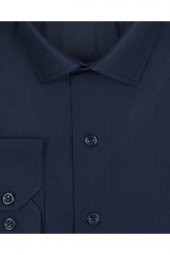 SÜVARİ Slim Fit Lacivert Erkek Gömlek - 2