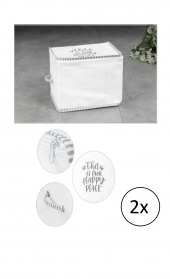 Baskılı İpli Kazak Hurcu 30*22*20cm - 2 ADET - 1