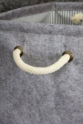 Çok Amaçlı Saklama Kutusu Çanta Keçe Kulplu Düzenleyici MEGA 36x26x25 thumbnail 2