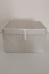 ÇOK AMAÇLI KUTU MİNİ 40x30x26 cm KAHVE - 1