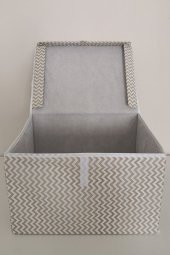 ÇOK AMAÇLI KUTU MİNİ 40x30x26 cm KAHVE - 3