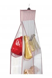 Çanta Saklama Organizeri - 10 Cepli Çanta Düzenleyici - 125x37cm - 2