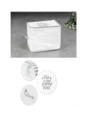 Baskılı Ipli Hurç Seti - Kazak , Yastık , Baza , Yorgan Hurcu Set - 2