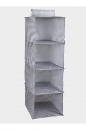 DOLAP DÜZENLEYİCİ 29x24x64 cm GRİ - 1