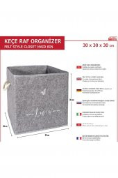 KEÇE RAF ORGANİZER 30*30*30 - 2