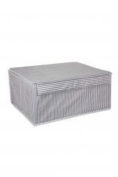 ÇOK AMAÇLI KUTU BAZA 50x40x19 cm GRİ - 1