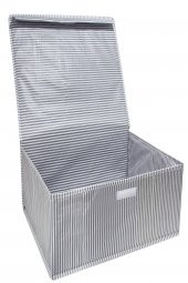 ÇOK AMAÇLI KUTU BAZA 50x40x19 cm GRİ - 2