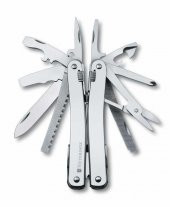 Victorinox SwissTool 3.0224.L Spirit X Penseli Çakı Deri Kılıflı - 1