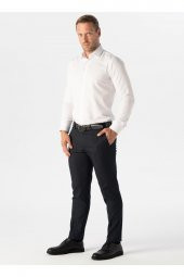 SÜVARİ Normal Bel Normal Paça Slim Fit Lacivert Erkek Pantolon Pn1014100158 - 1