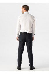SÜVARİ Normal Bel Normal Paça Slim Fit Lacivert Erkek Pantolon Pn1014100158 - 4