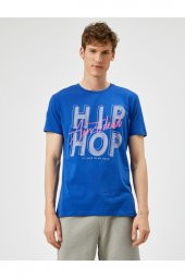 KOTON Erkek Lacivert T-Shirt - 3