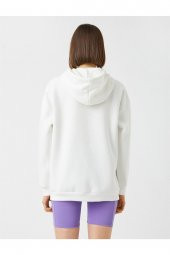 KOTON Kadın 3wal10064ık Sweat thumbnail 4