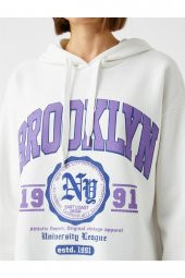 KOTON Kadın 3wal10064ık Sweat thumbnail 5